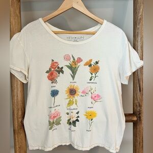 Fifth Sun Floral Graphic Tee